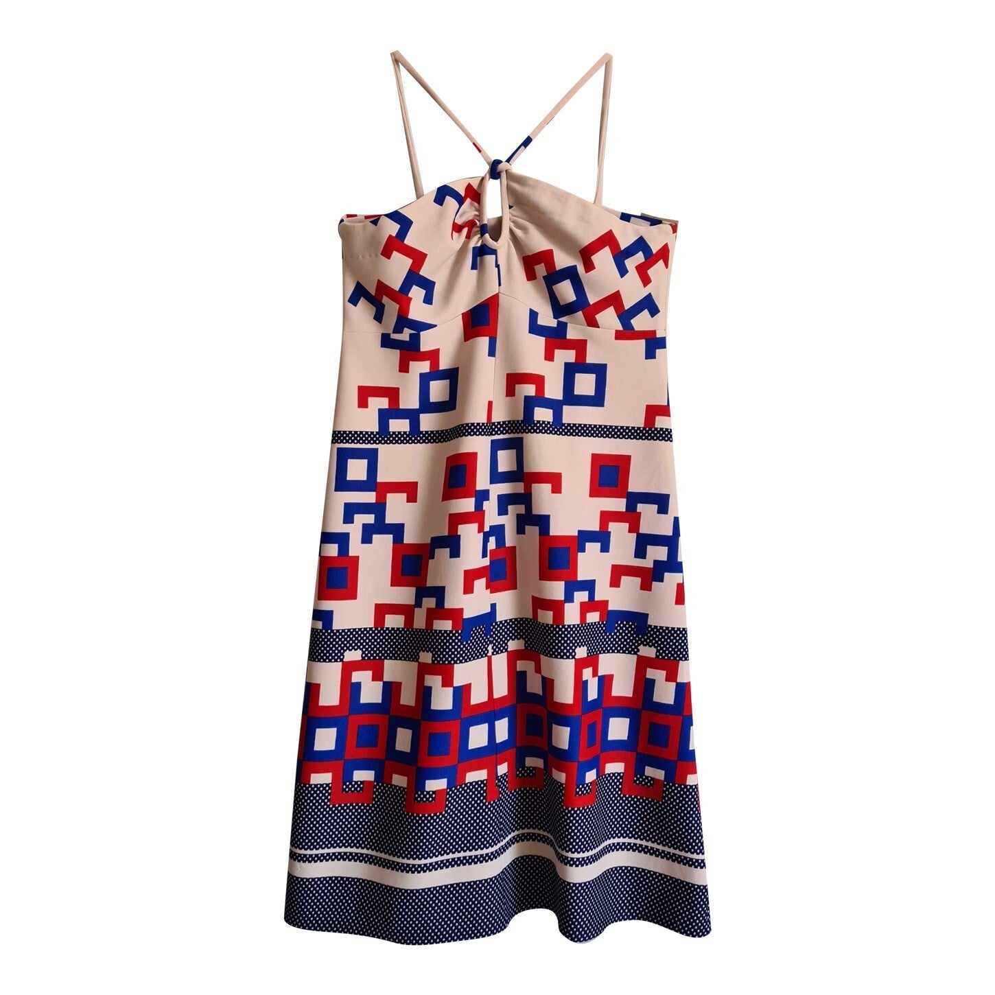 Courrèges backless dress