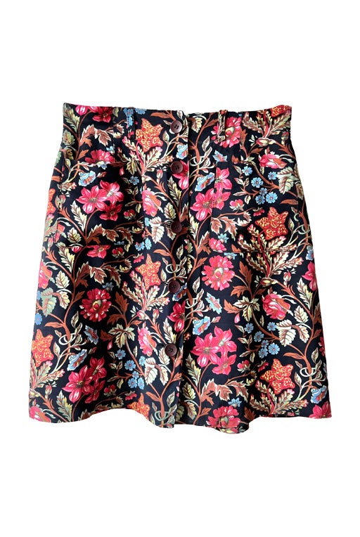 Jupe à fleurs
