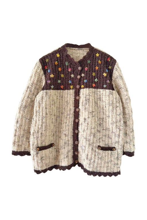 Wool cardigan