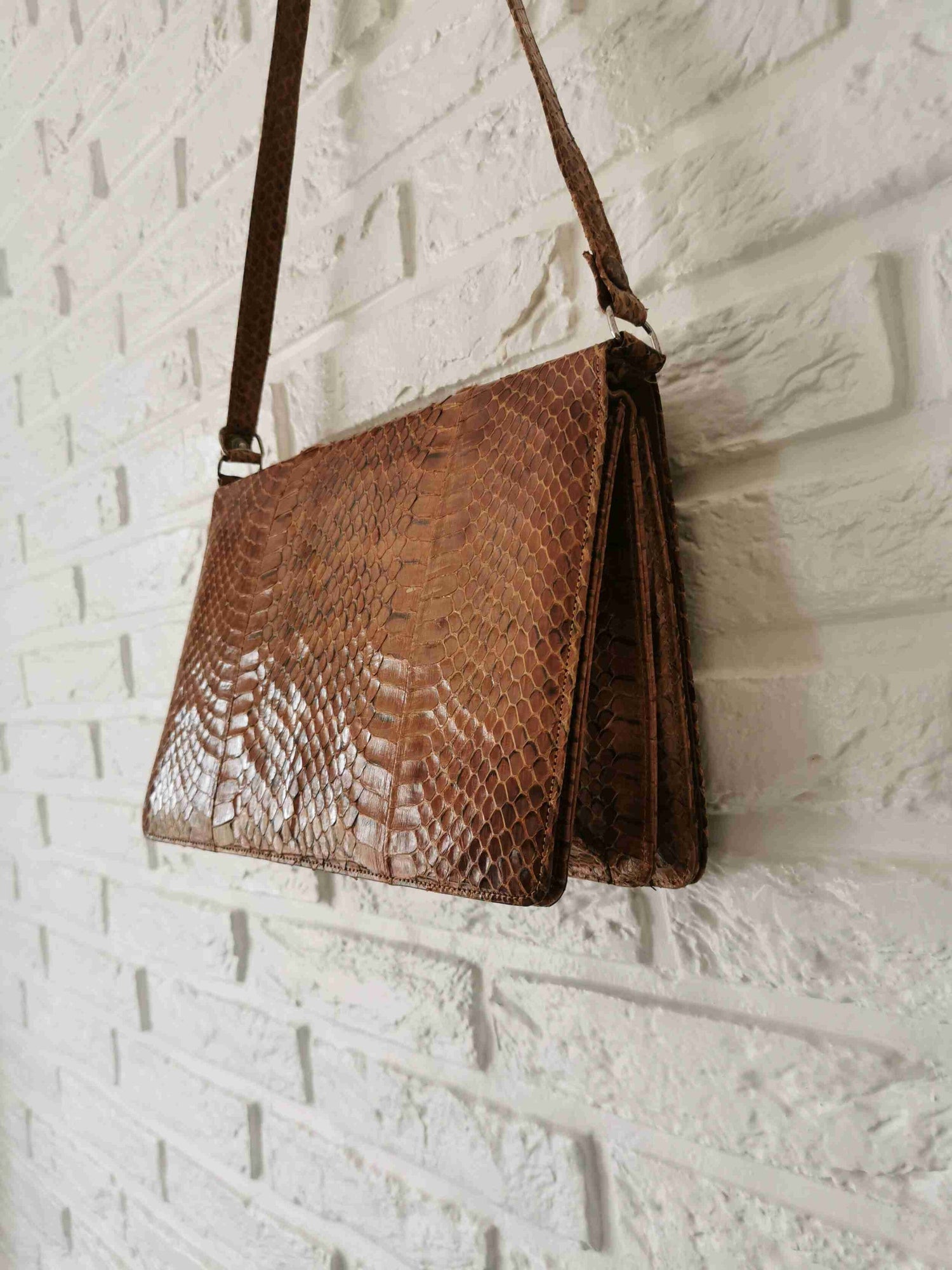 Exotic leather bag