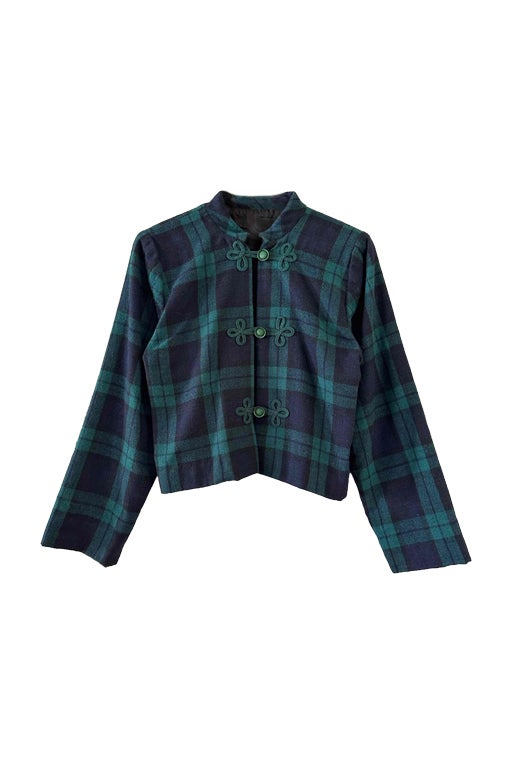 Veste chinoise en laine