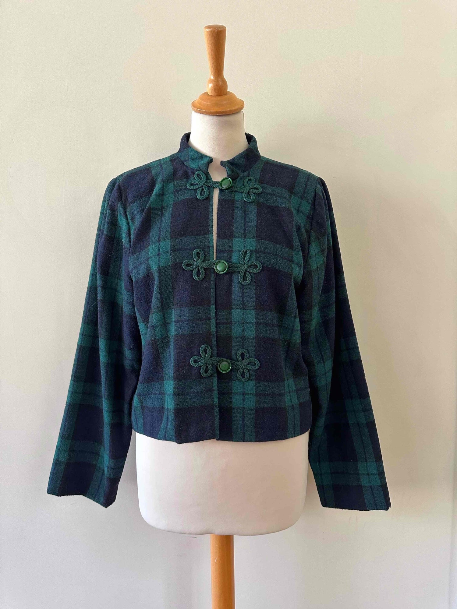 Veste chinoise en laine