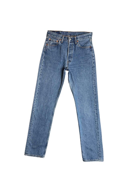 Levi's 501 jeans, waist 29, length 34.