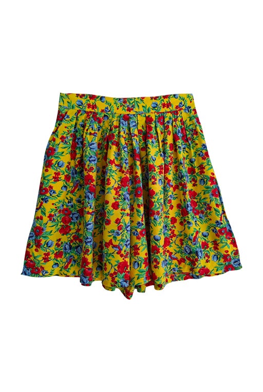 Short à fleurs 90's