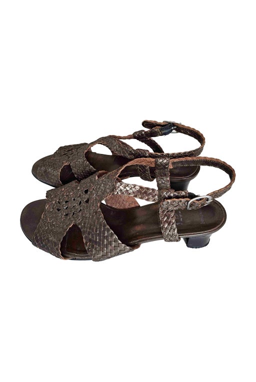 Sandales en cuir