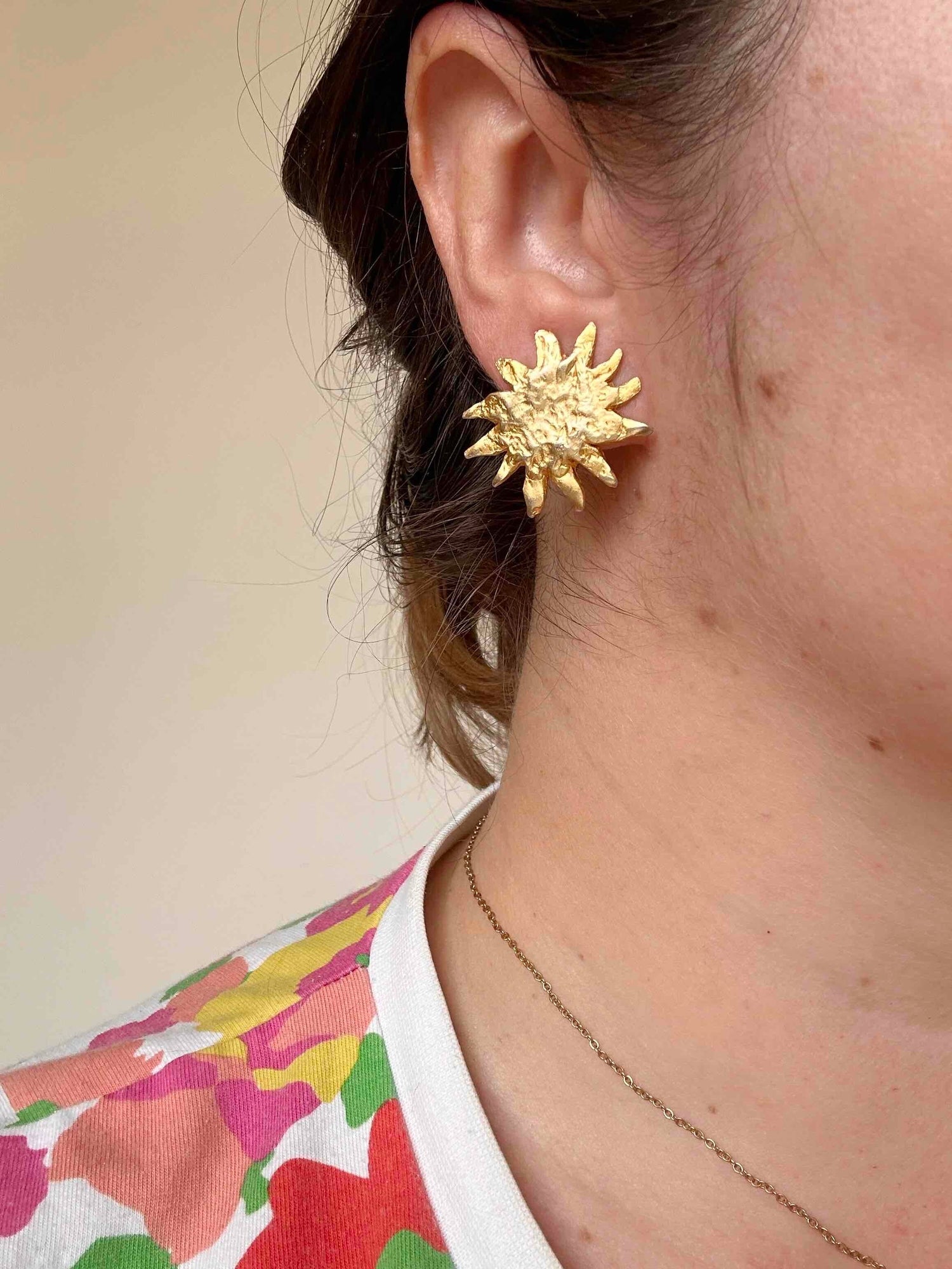 Sun earrings