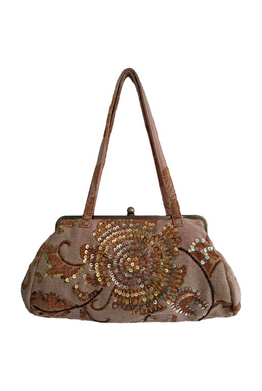 Sequined bag