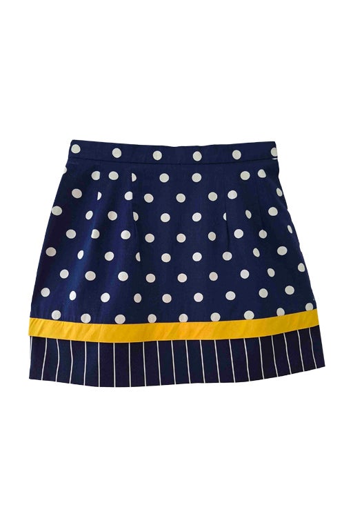 Polka dot skirt