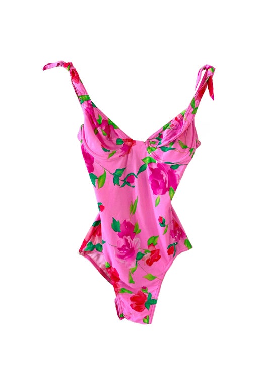 Maillot de bain à fleurs