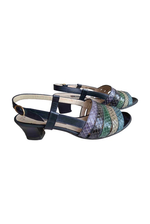 Sandales en cuir