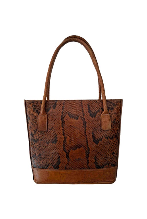 Exotic leather bag