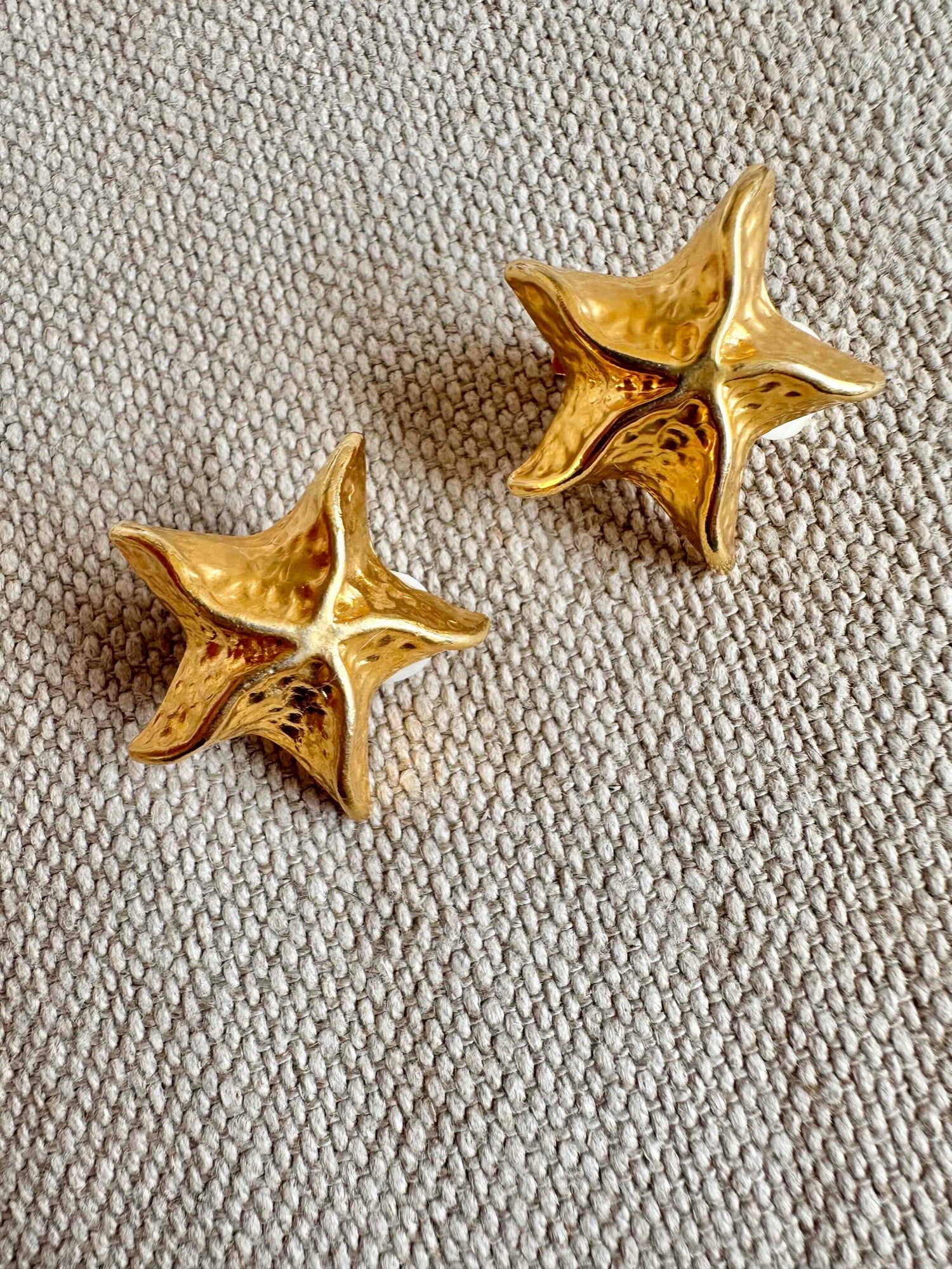 Boucles d'oreilles clips en laiton