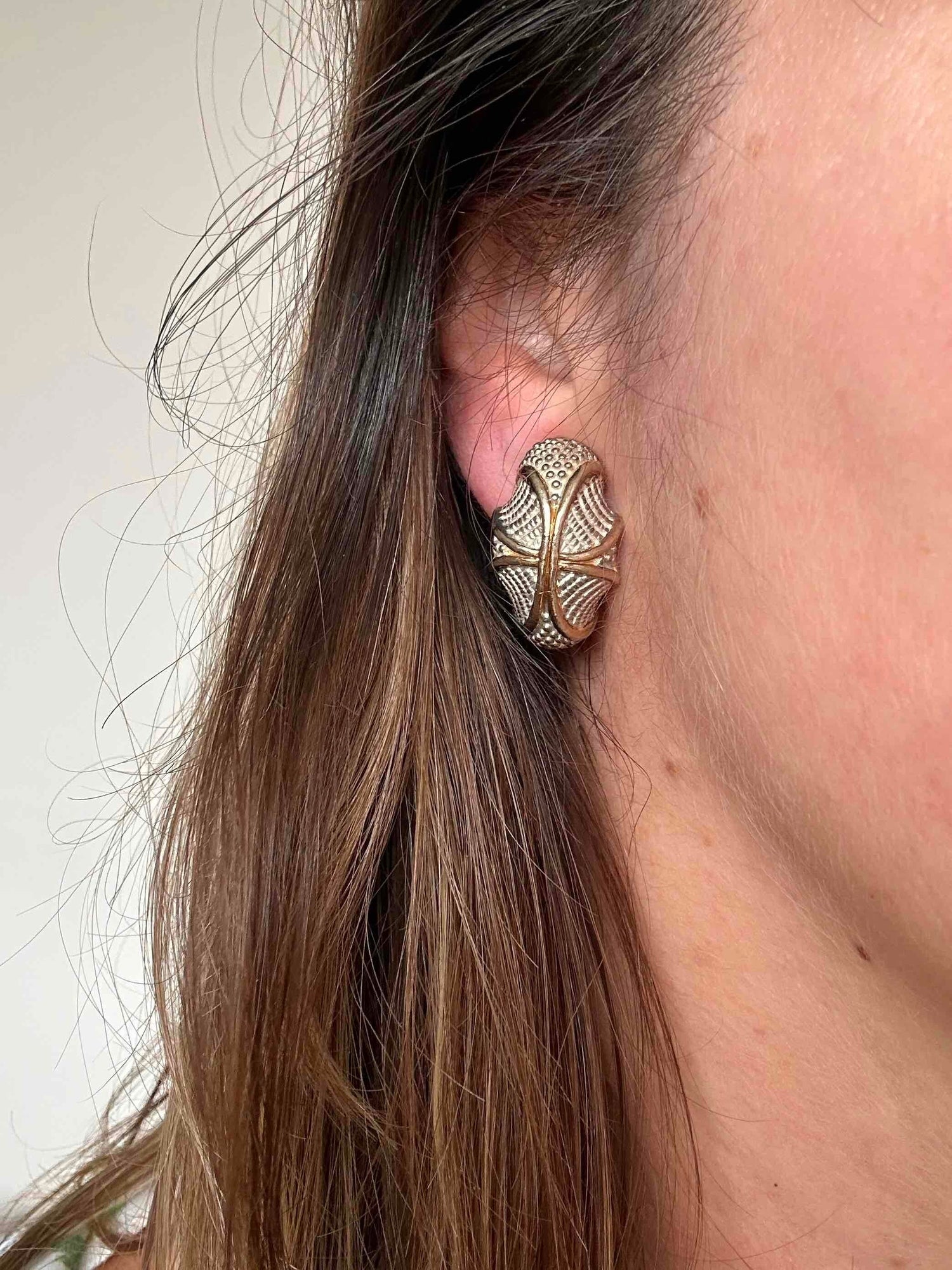 Boucles d'oreilles clips 80's