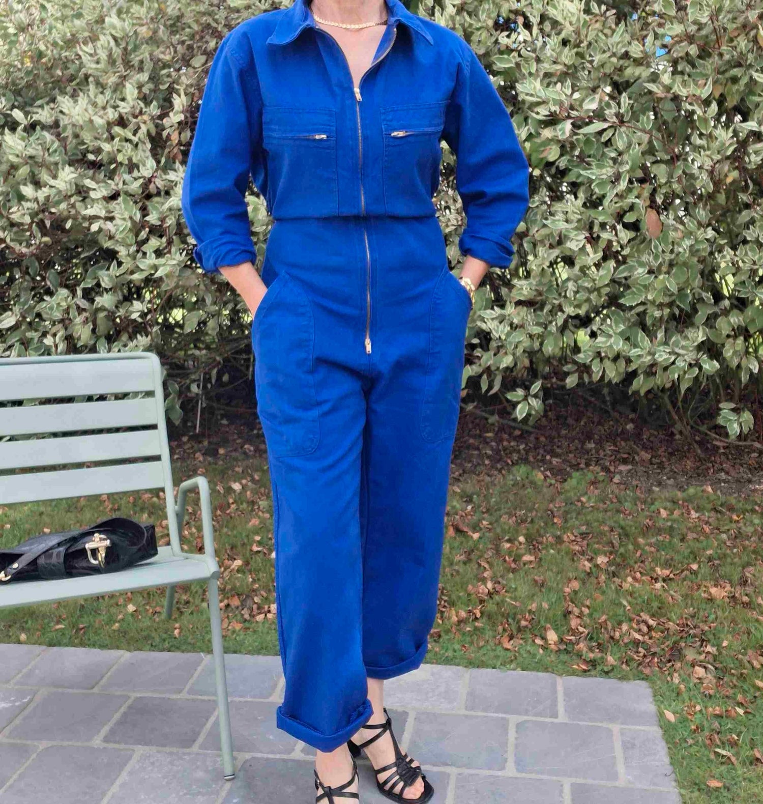 Combinaison bleu de travail