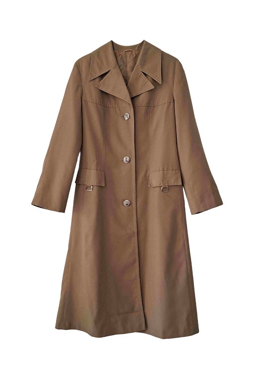 Cotton trench coat