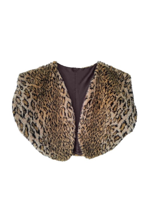 Gilet léopard