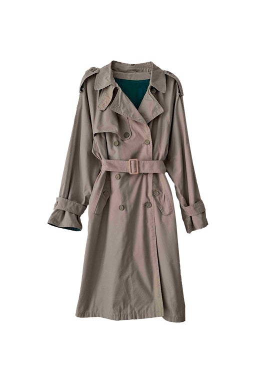 Cotton trench coat
