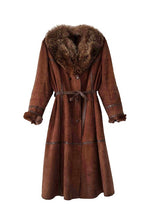 Peau lainée en daim