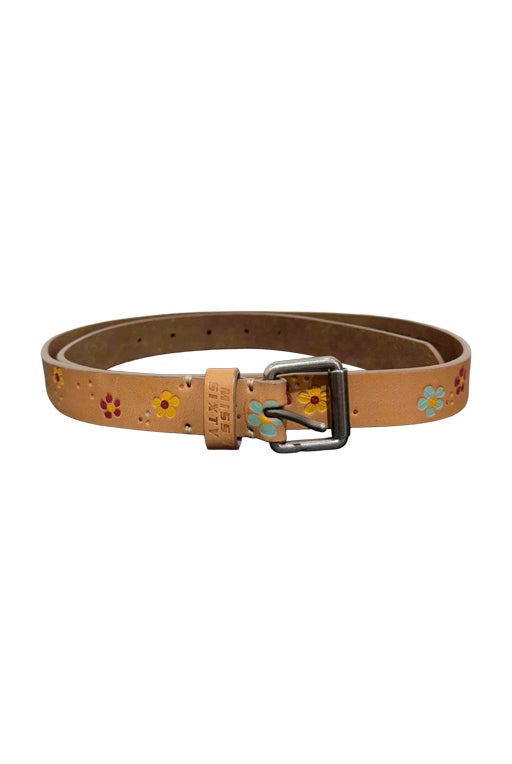 Leather belt