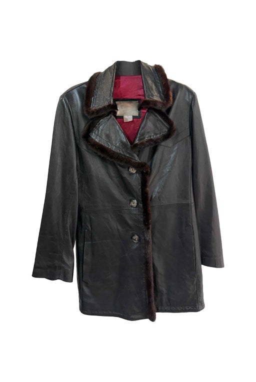 Veste en cuir
