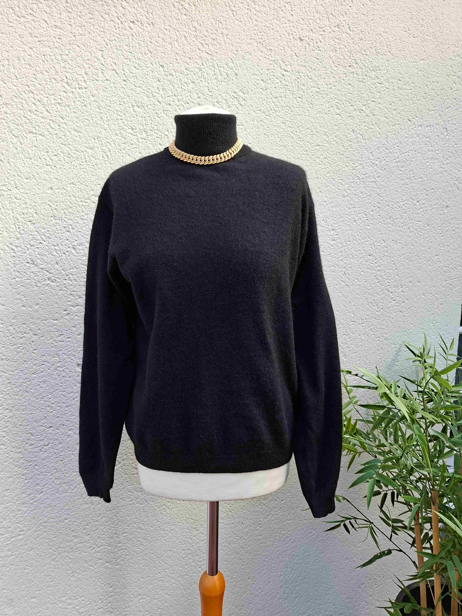 Col roulé en cachemire