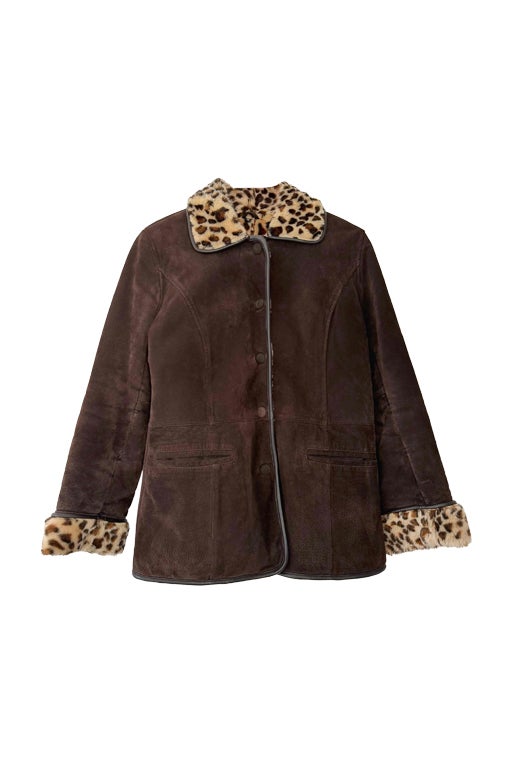 Leopard coat