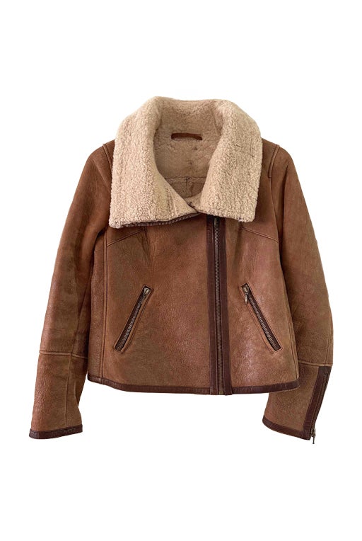 Bombardier peau lainée