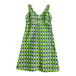 Robe trapèze à fleurs