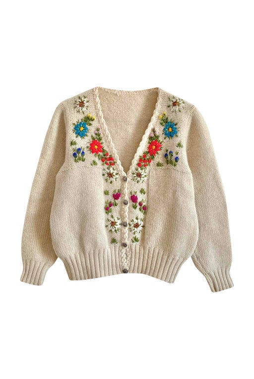 Cardigan en laine