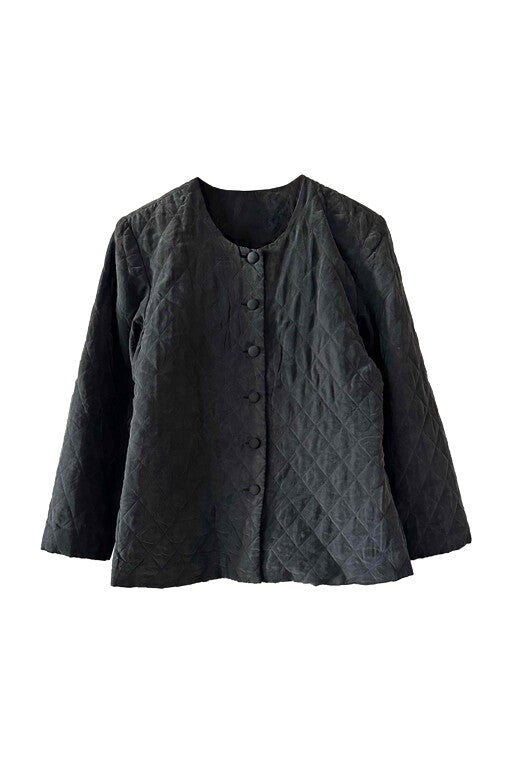Veste matelassée en soie