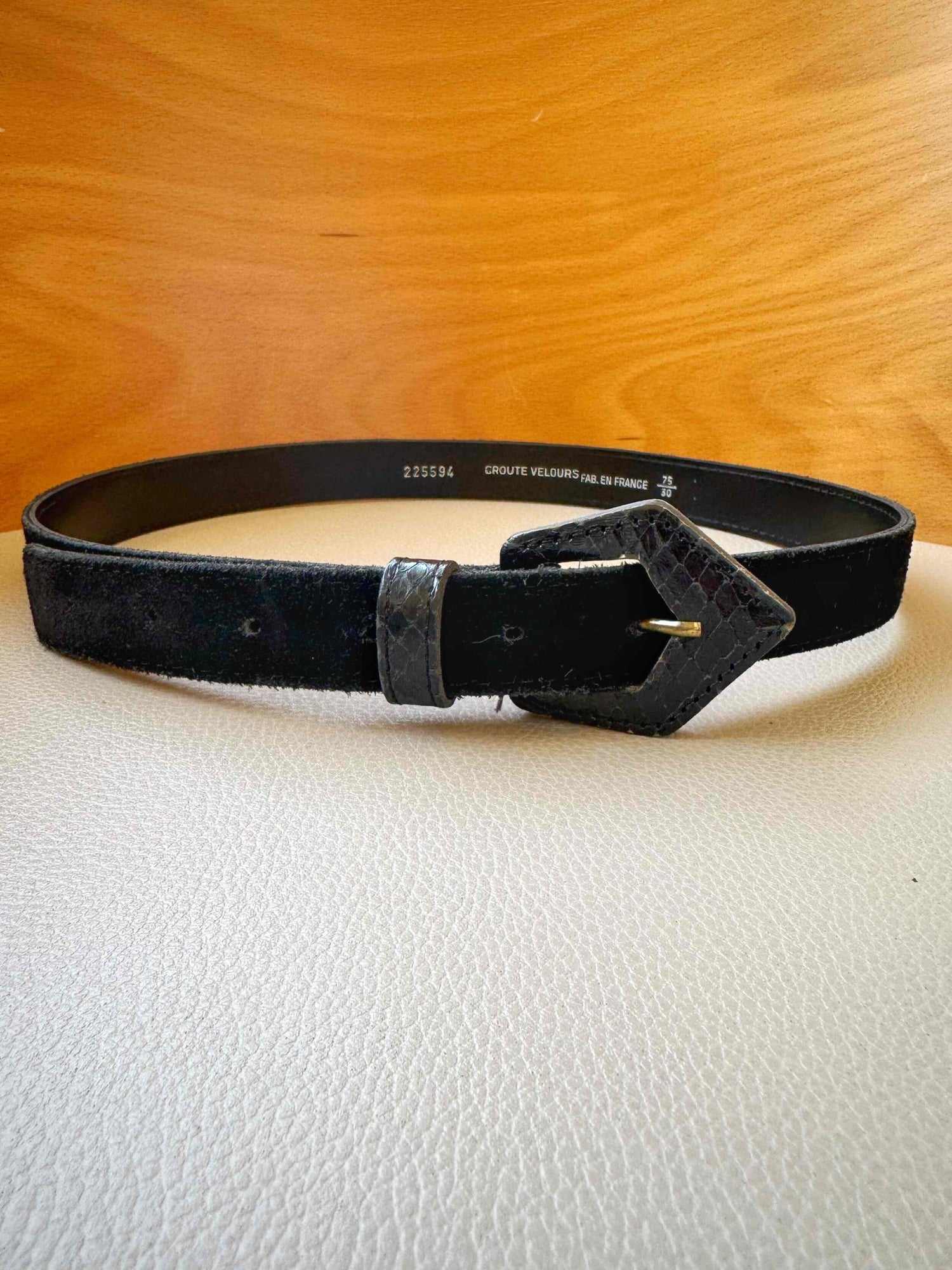 Ceinture en daim