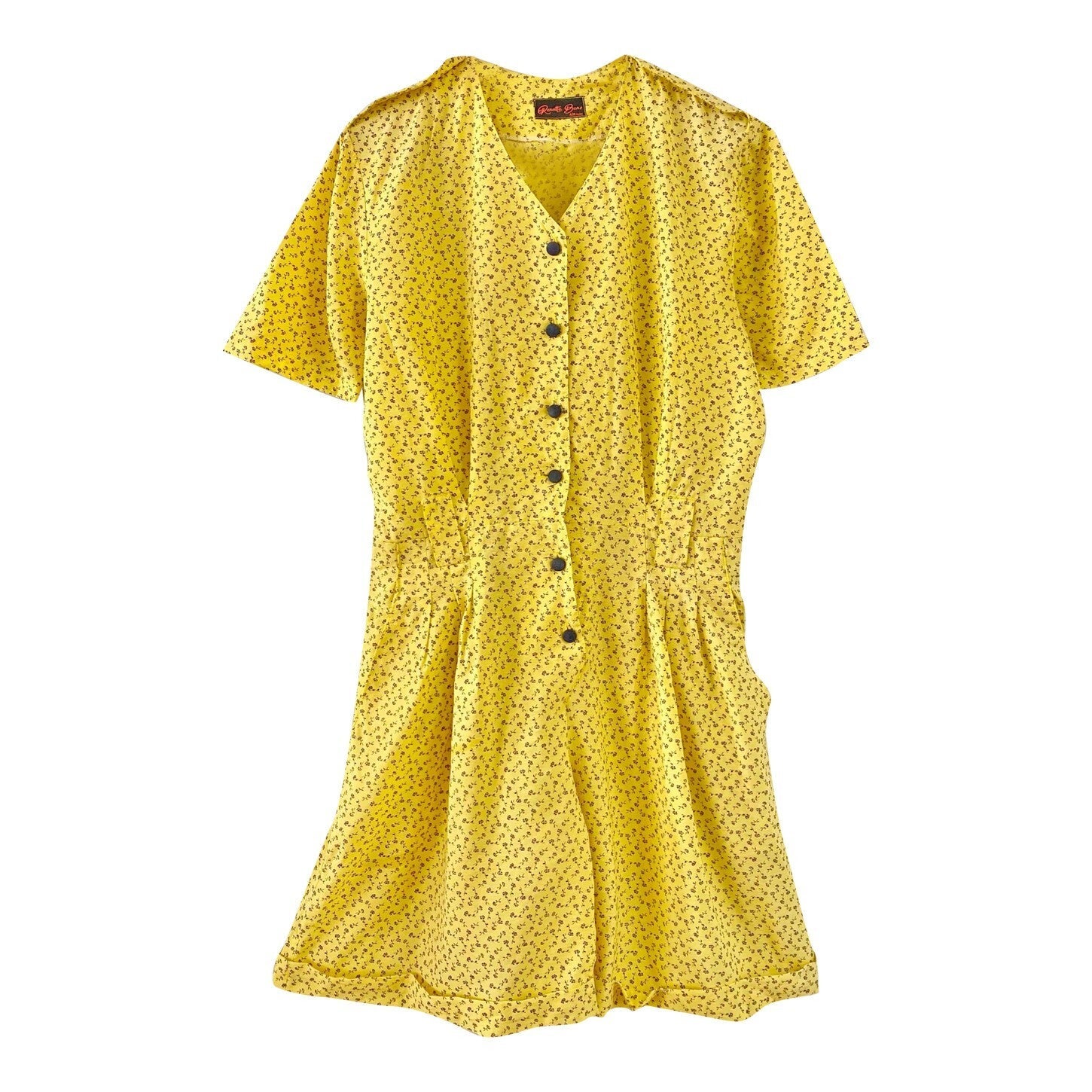 Combishort à fleurs