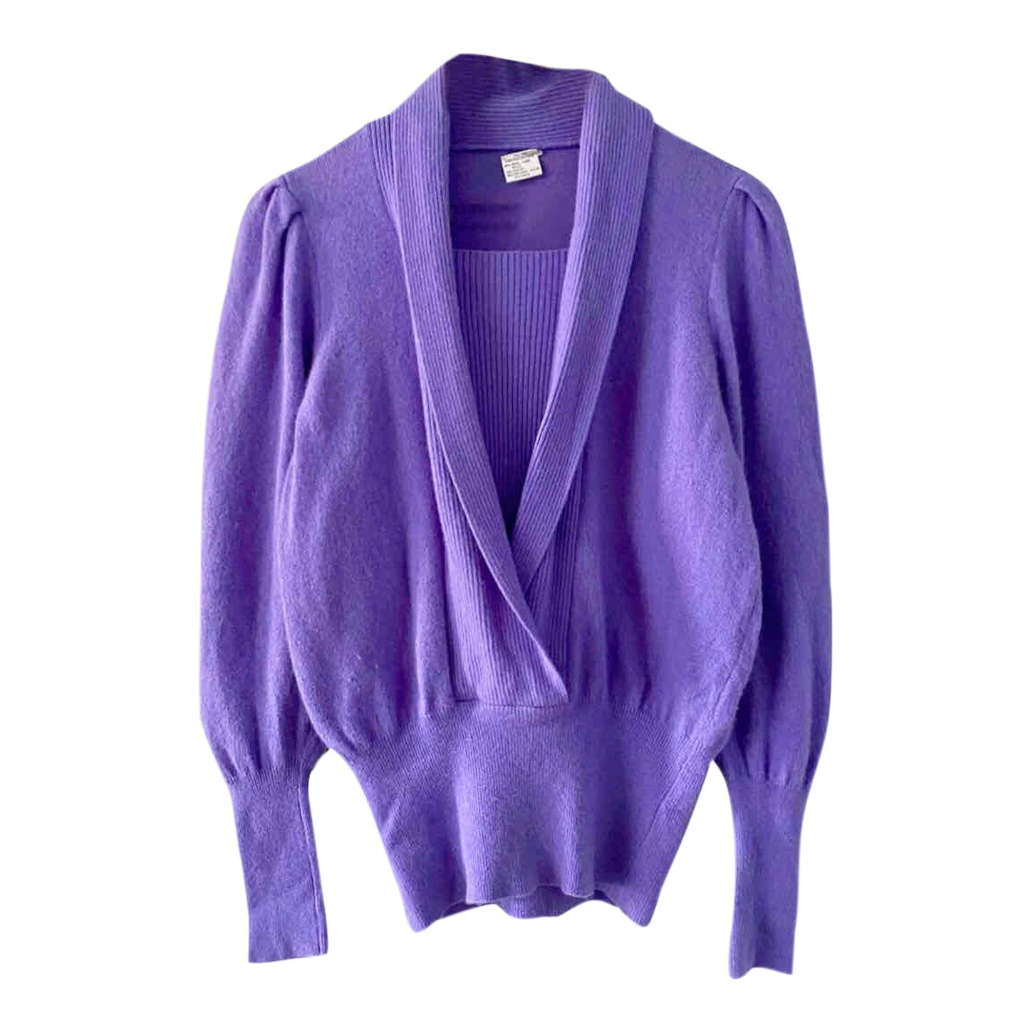 Cache-cœur en laine