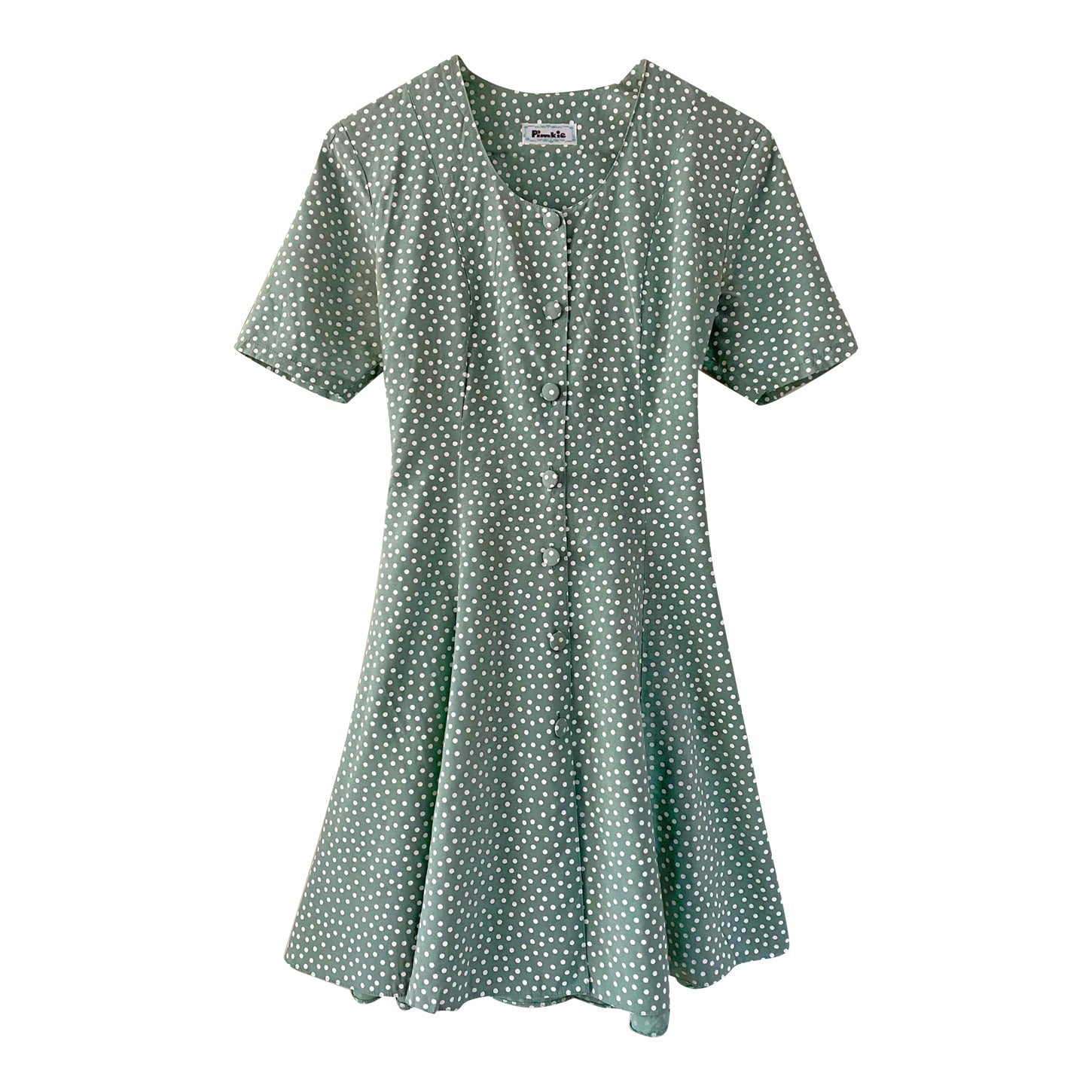 Polka dot mini dress