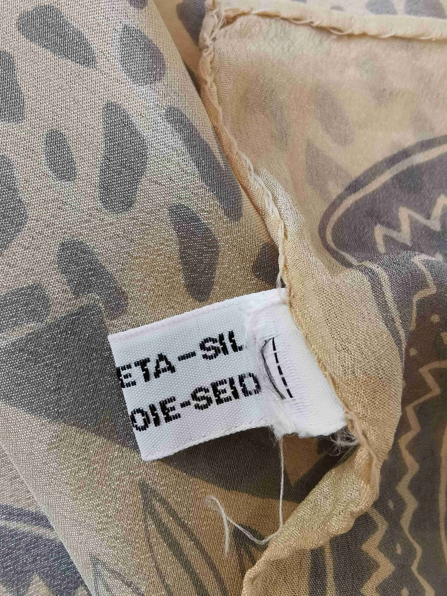 Foulard en soie Georges Rech