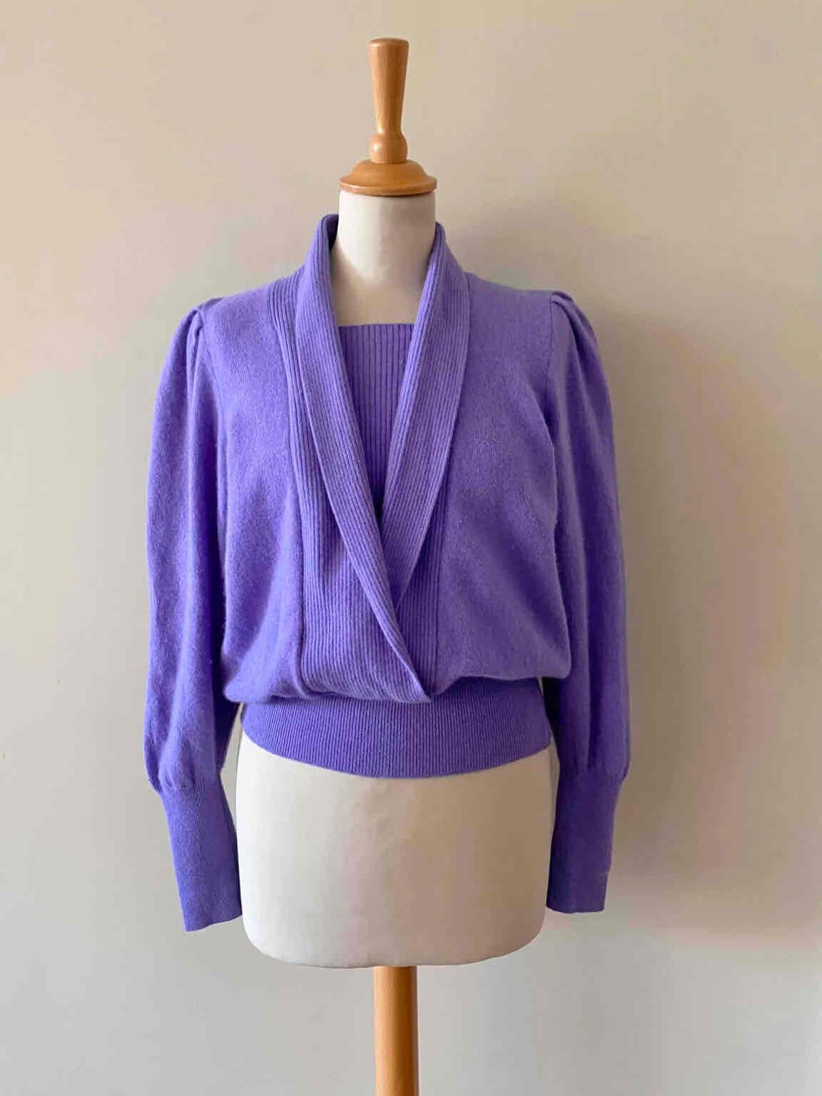 Cache-cœur en laine