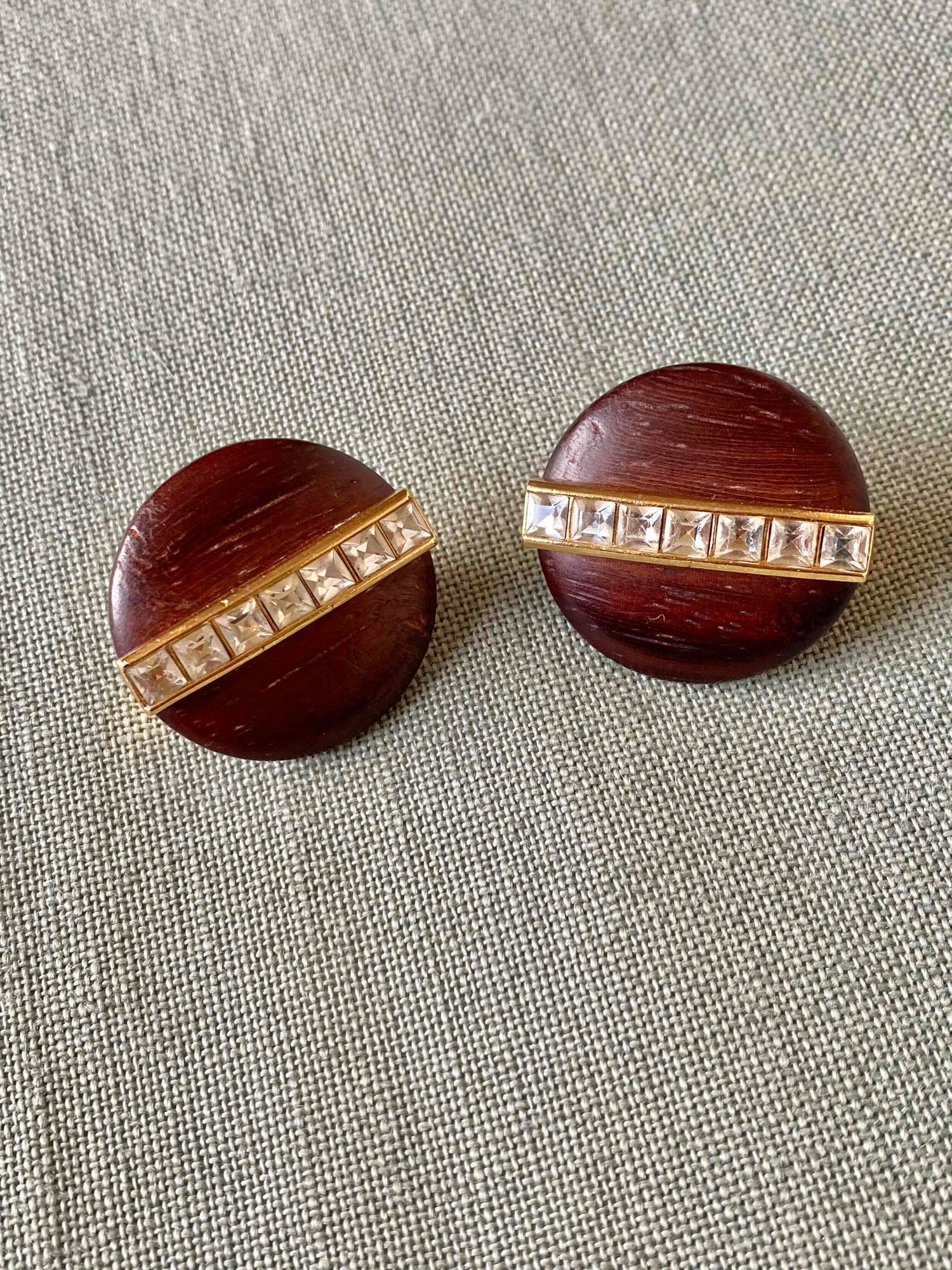Yves Saint Laurent clip-on earrings