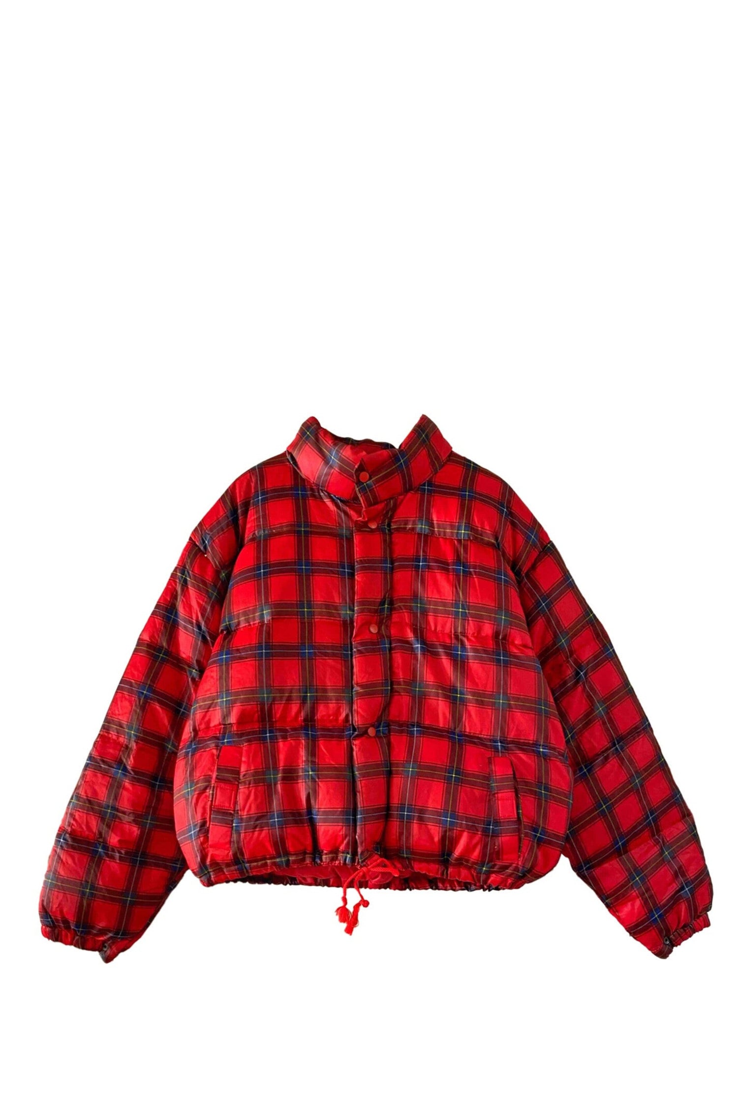 90's Scottish puffer jacket