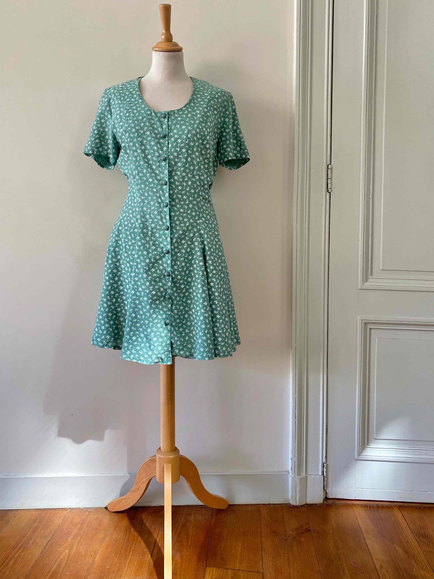 Mini robe à fleurs