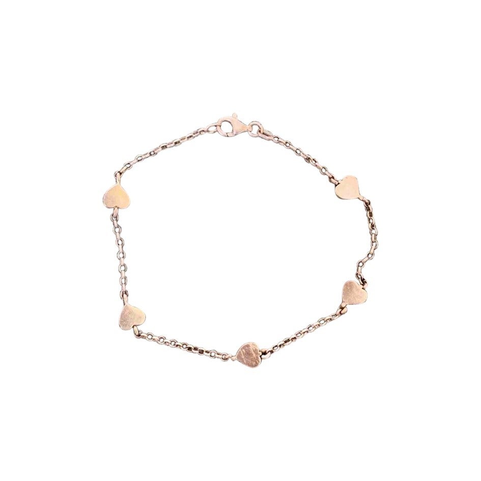 Silver Heart Bracelet
