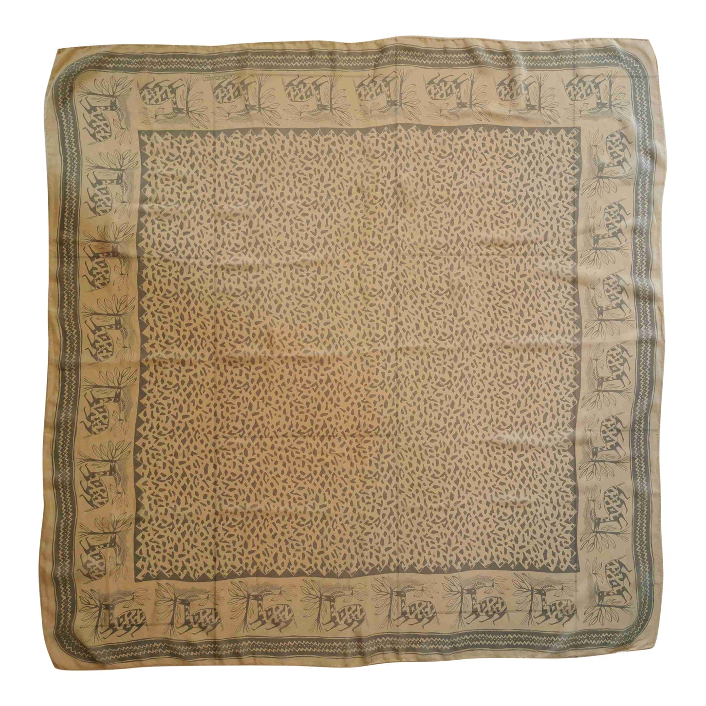 Foulard en soie Georges Rech