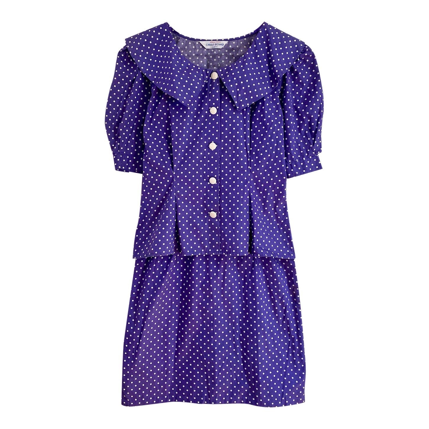 Ensemble jupe à pois