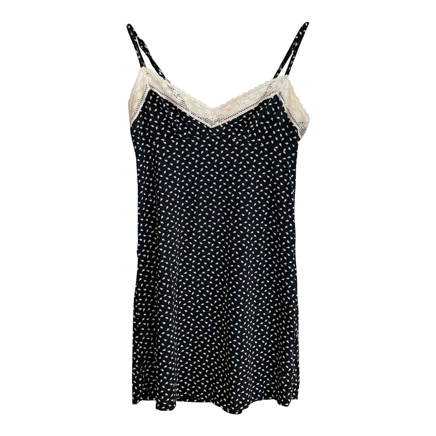 Flower-print nightgown