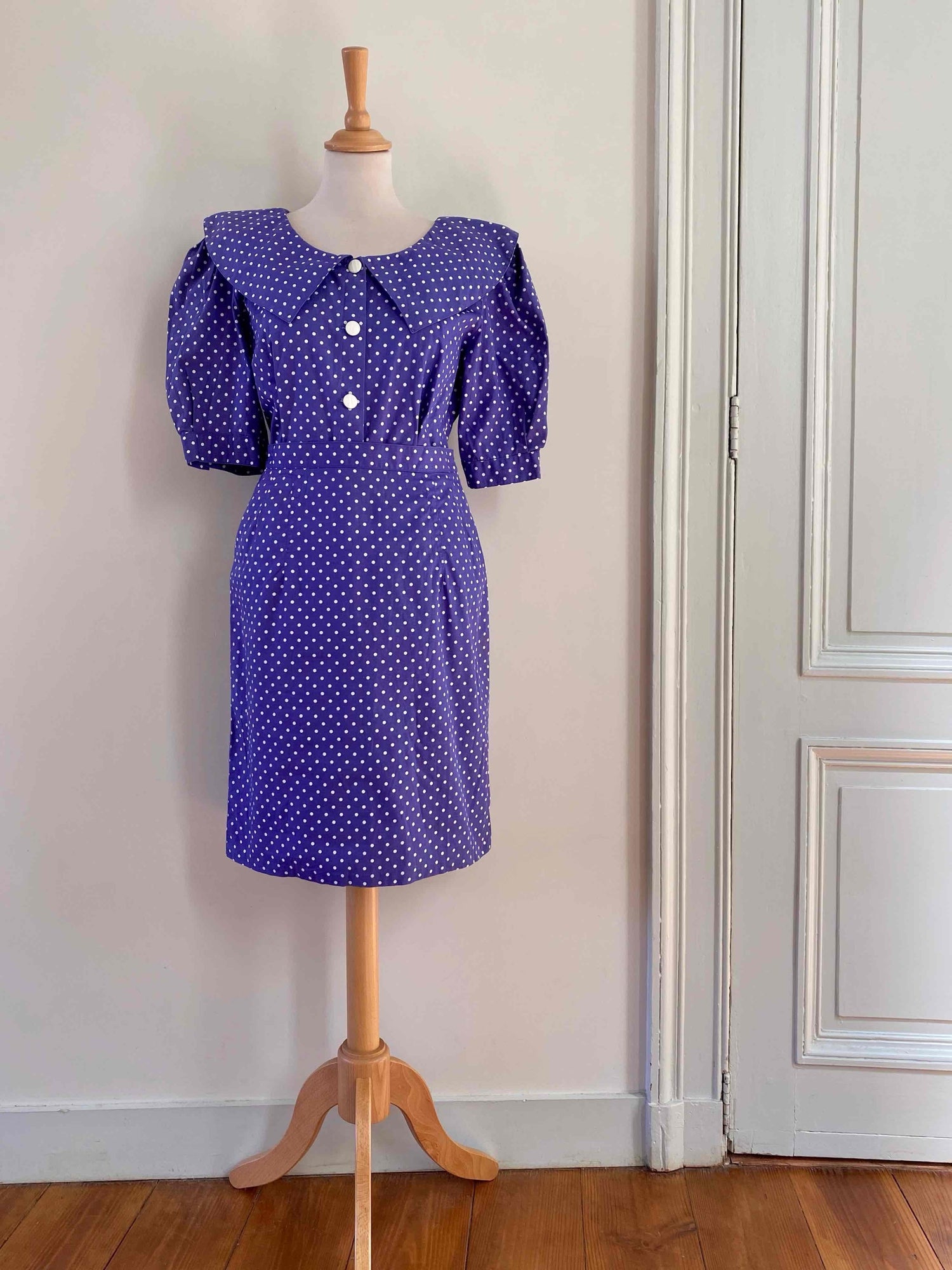 Ensemble jupe à pois