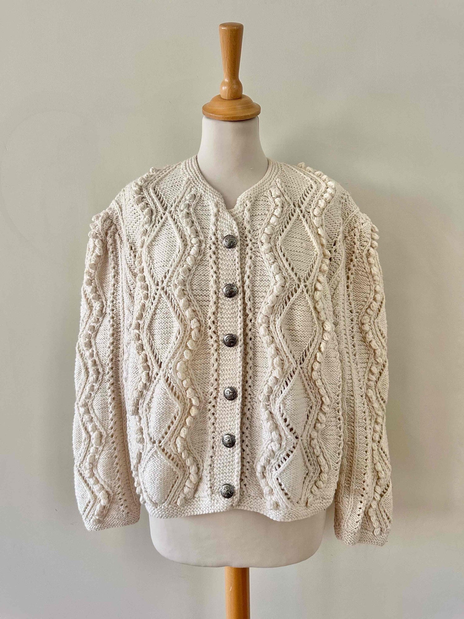 Wool cardigan