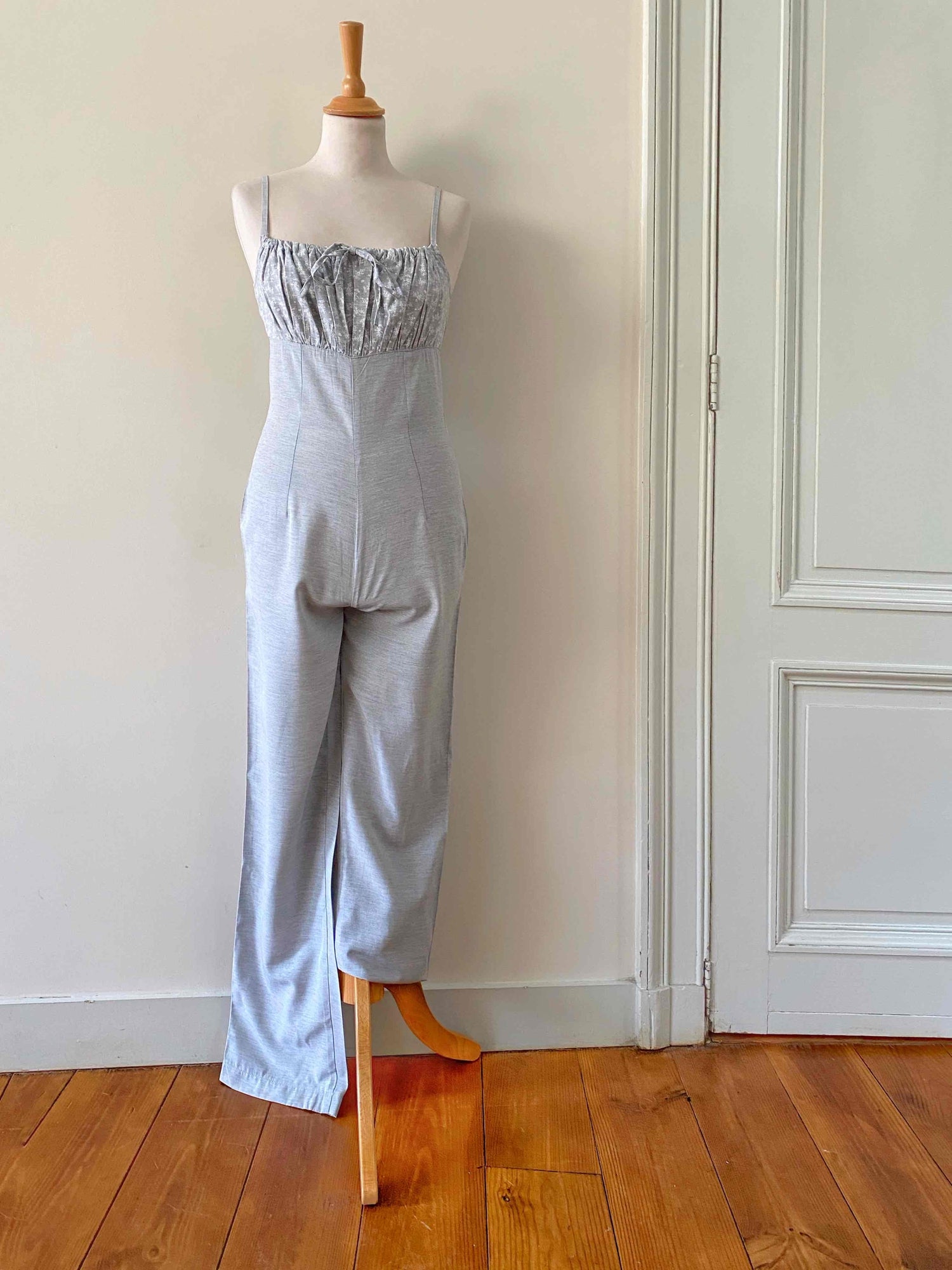 Combipantalon à fleurs