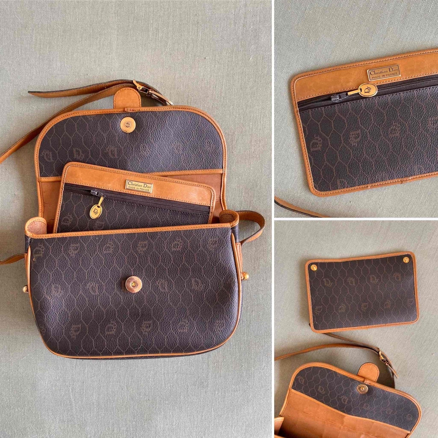 Christian Dior leather bag