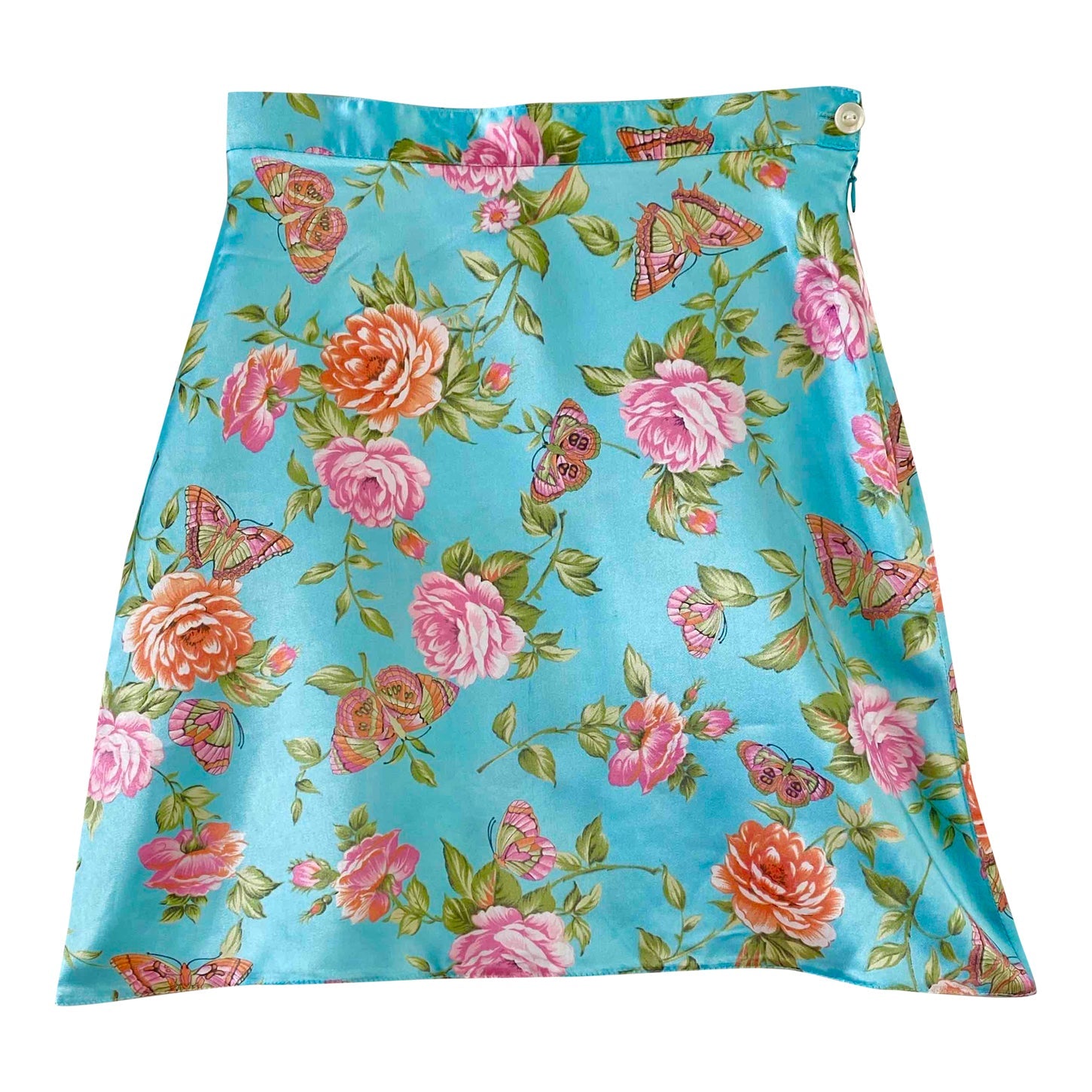 Floral mini skirt