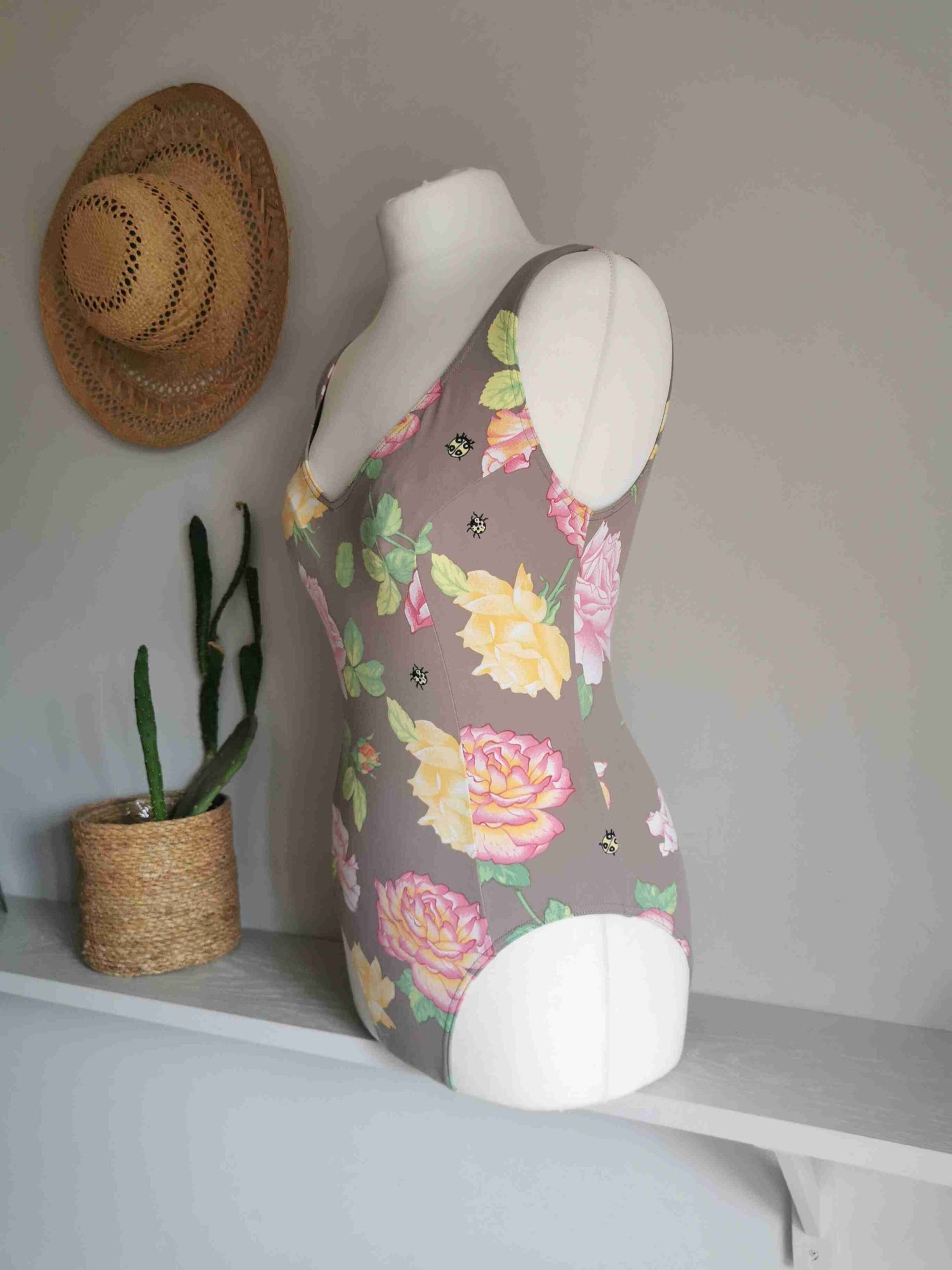 Maillot de bain à fleurs