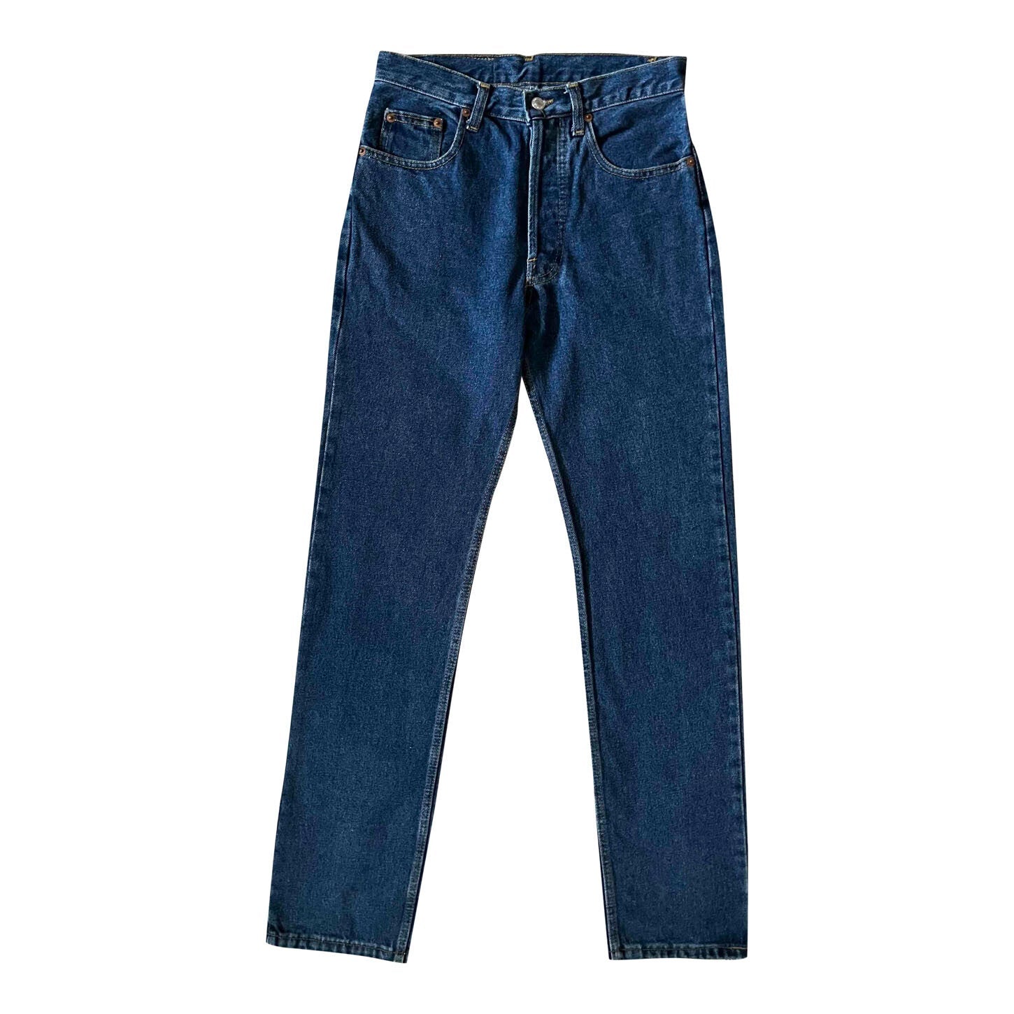 Levi's 501 jeans, waist 28, length 36.